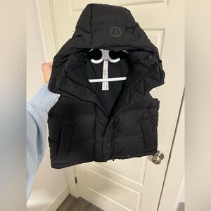 Lulu lemon wunder puff cropped vest